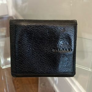 Men’s Black Authentic  Bvlgari Wallet
